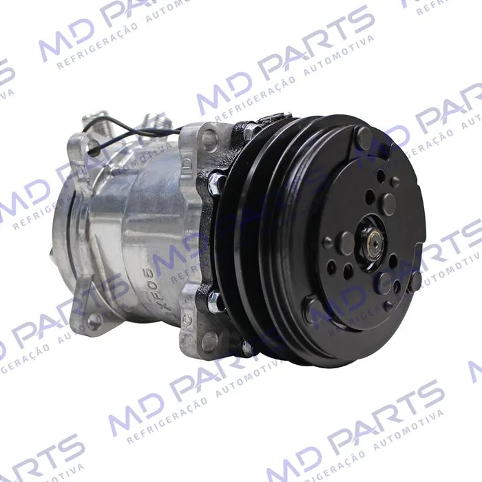 Compressor Modelo 5H14 8 Orelhas - 12 Volts Polia 2A 130mm Universal R134a — foto 4
