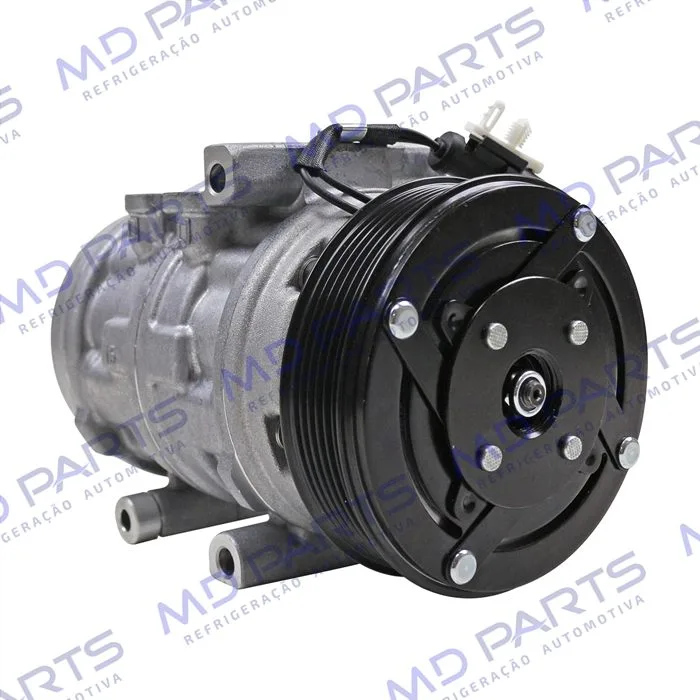 Compressor Ford F250 Motor MWM 10P15 R134a - 12 Volts Polia 6pk 125mm OEM: 2C35-19D629-AA — foto 4