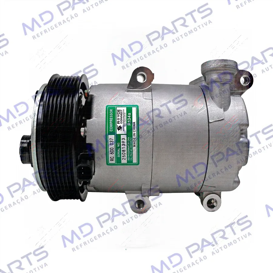 Compressor Modelo FOMOCO Ford Transit 2008 Até 2014 - 12 Volts Polia 7pk 127mm OEM: 6C1119D629-BE
