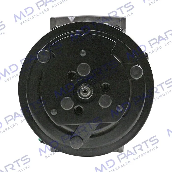 Compressor Modelo AA7H15AA Parafuso Passante Descarga/Sucção Traseira Engate - 24 Volts Polia 8pk 119mm — foto 3
