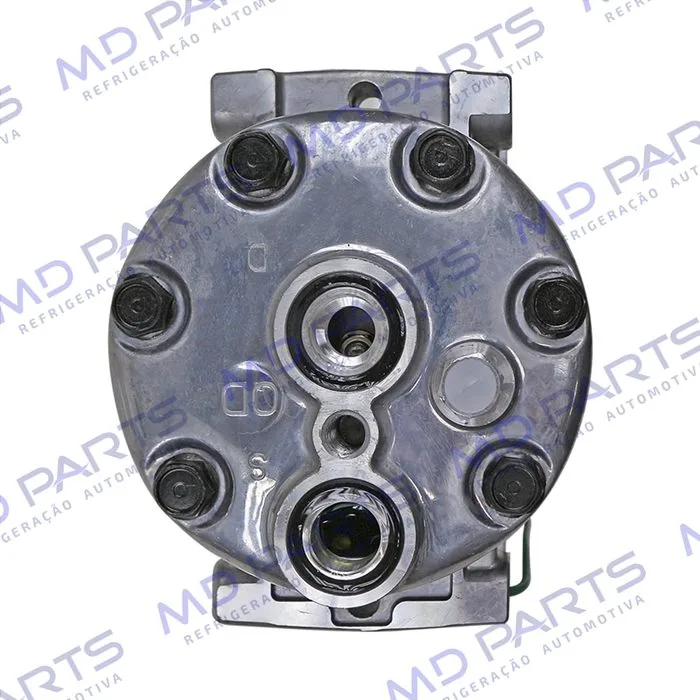 Compressor Modelo AA7H15AA Parafuso Passante Descarga/Sucção Traseira Engate - 24 Volts Polia 8pk 119mm — foto 7