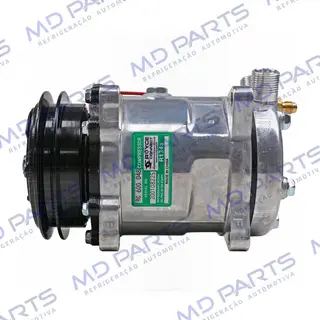 Compressor Modelo 5H14 Universal 8 Orelhas - 12 Volts Polia Canal 1A 124mm R134a