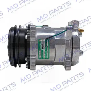 Compressor Modelo 5H14 Universal 8 Orelhas - 24 Volts Polia Canal 1A 128mm R134a