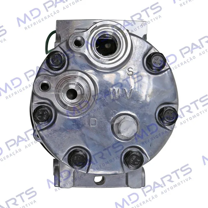 Compressor Modelo AA7H15AA Caminhão Volvo NH/FH/FM 1998 Até 2007/ Caminhão VM 2008 Até 2022/ Máquina Volvo - 24 Volts Polia 8pk 132mm — foto 7
