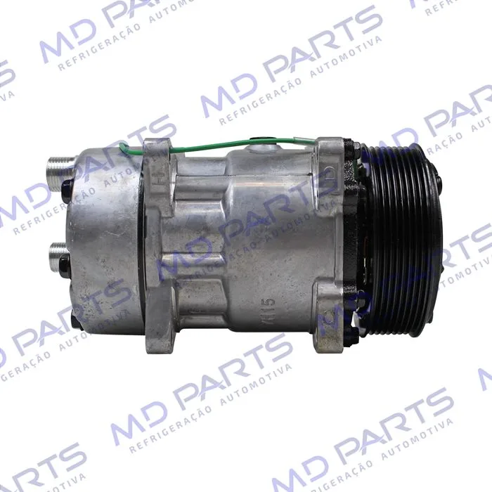Compressor Modelo AA7H15AA 8 Orelhas Descarga/Sucção Traseira O´ring - 24 Volts Polia 8pk 119mm R134a — foto 5