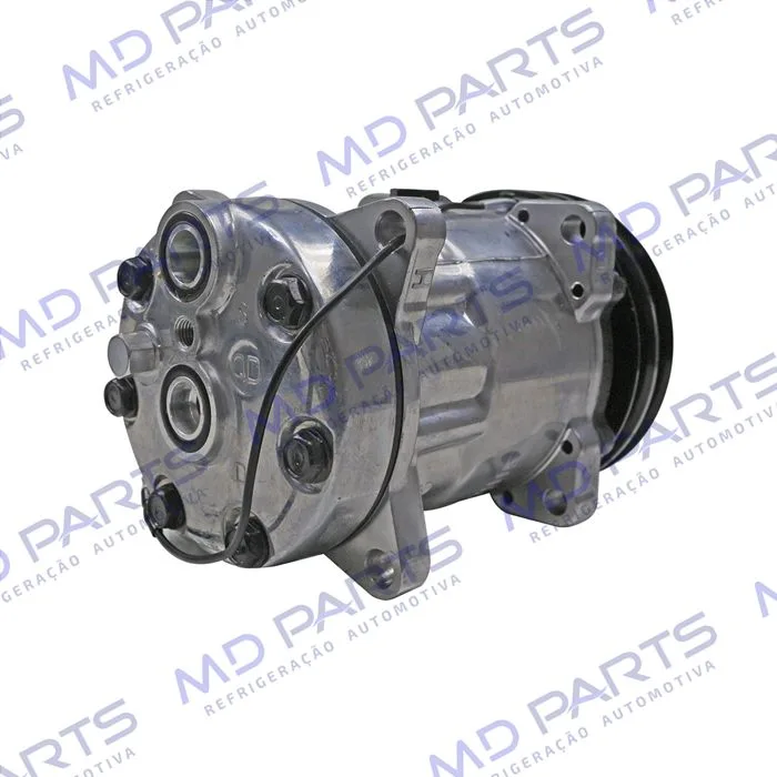 Compressor Modelo AA7H15AA U8088 Máquina Pulverizadora Valtra BS3020H/ Trator Massey Ferguson 6360 / 8 Orelhas Sucção e Descarga Traseira Engate - 12 Volts Polia 2A 132mm R134a OEM: 3782613M2 — foto 6