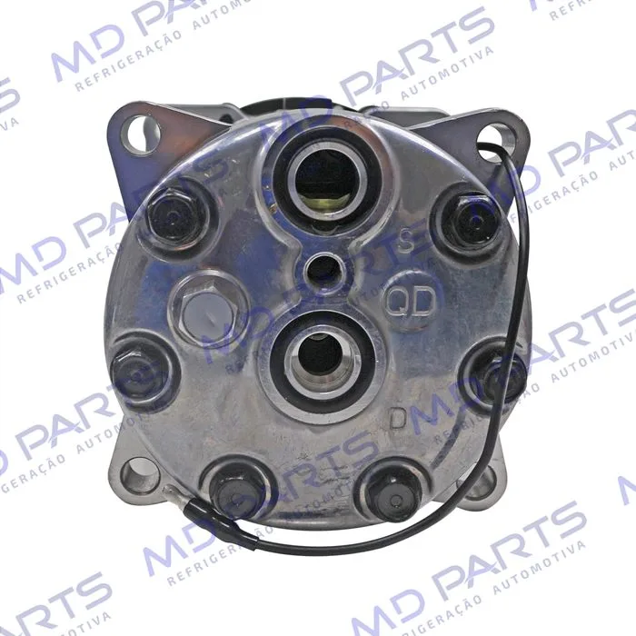 Compressor Modelo AA7H15AA U8088 Máquina Pulverizadora Valtra BS3020H/ Trator Massey Ferguson 6360 / 8 Orelhas Sucção e Descarga Traseira Engate - 12 Volts Polia 2A 132mm R134a OEM: 3782613M2 — foto 7