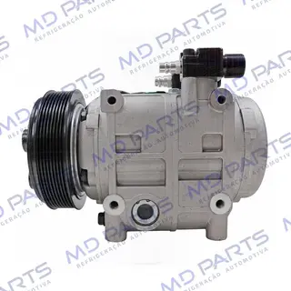 Compressor Modelo TM31HD Ônibus 313 cm³ R134a - 24 Volts Polia 8pk 156mm REMANO
