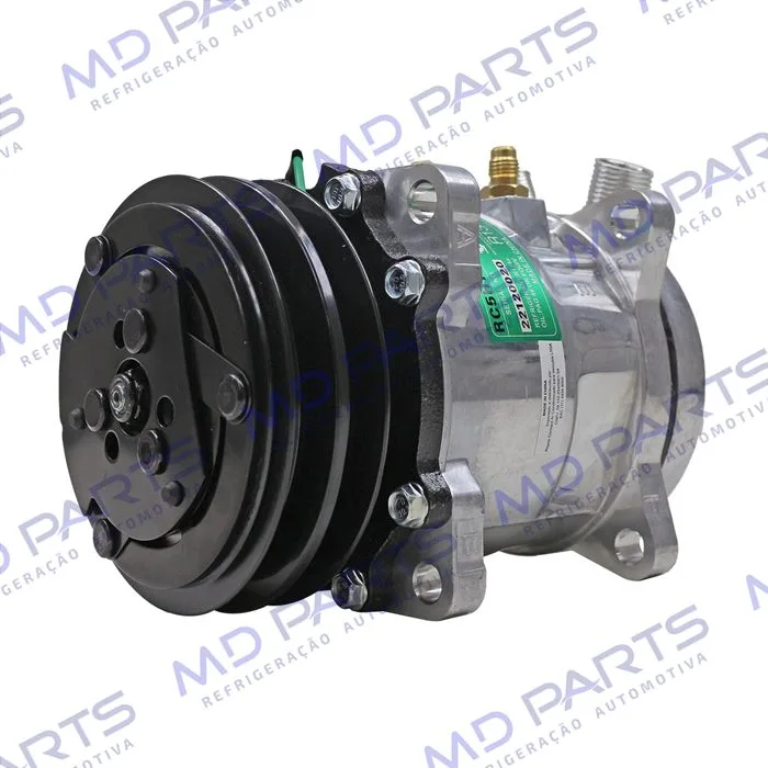 Compressor Modelo SE507 5H11 8 Orelhas - 24 Volts Polia 2A 125mm R134a — foto 2