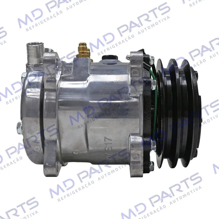 Compressor Modelo SE507 5H11 8 Orelhas - 24 Volts Polia 2A 125mm R134a — foto 4