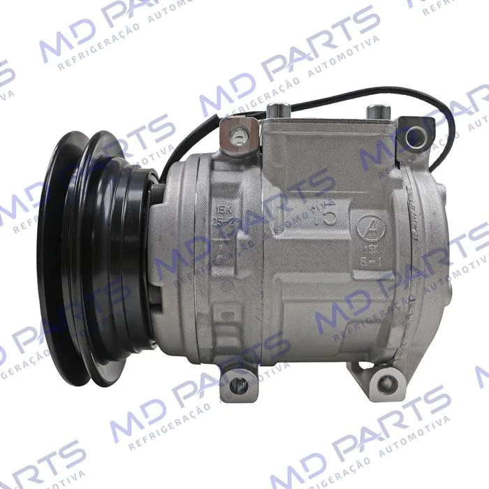 Compressor Modelo Denso 10PA15C Mitsubishi Pajero/ Montero 1988 Até 1994 - 12 Volts Polia Canal 1A 144mm