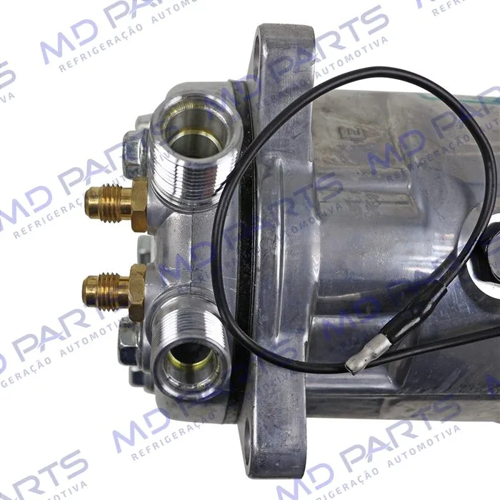 Compressor Modelo 5H14 8 Orelhas - 12 Volts Polia 8pk 123mm Universal R134a — foto 7