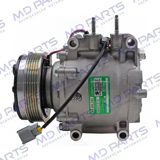 Compressor Modelo TRSA09 Honda Fit 2004 Até 2007 - 12 Volts Polia 5pk 110mm