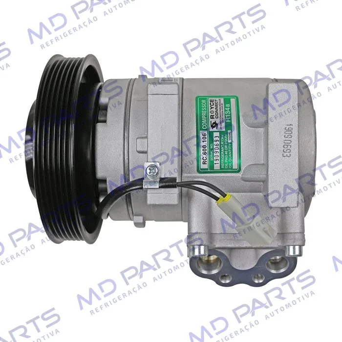 Compressor Modelo Visteon HS15 Ford Fiesta / EcoSport 1.6 - 12 Volts Polia 6pk 143mm — foto 8