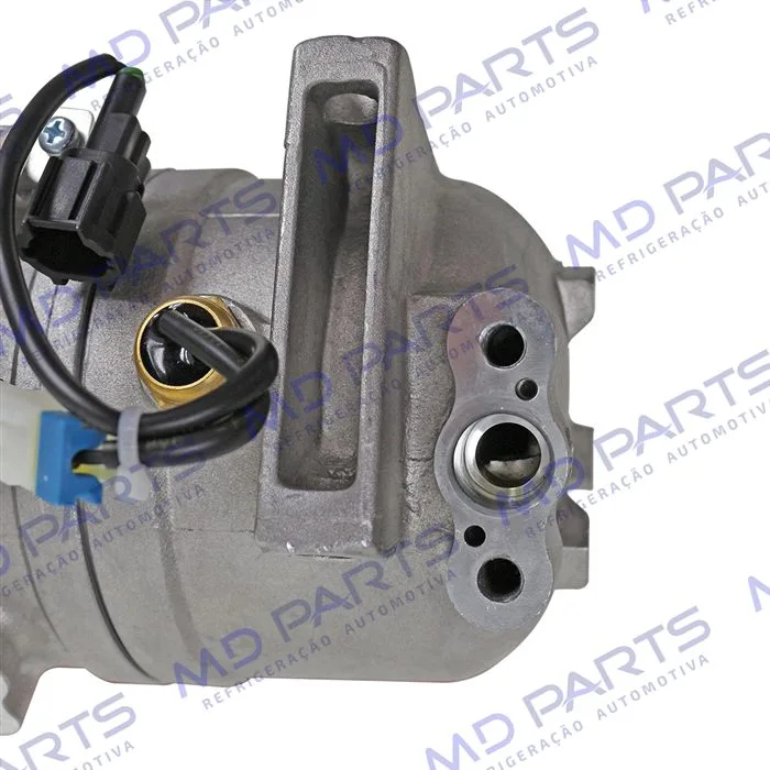 Compressor Zexel Nissan Frontier / X-Terra Motor 2.8 Até 2007 - 12 Volts Polia 6pk 143mm — foto 9