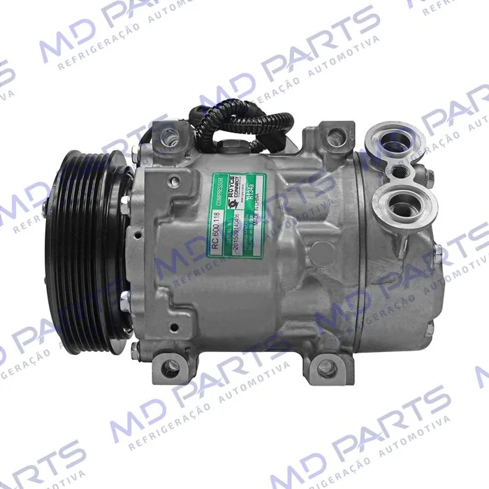 Compressor Sanden SD7V16 Citroën Picasso 2.0 2003> - 12 Volts Polia 6pk 123mm OEM: 6453KT / 1267