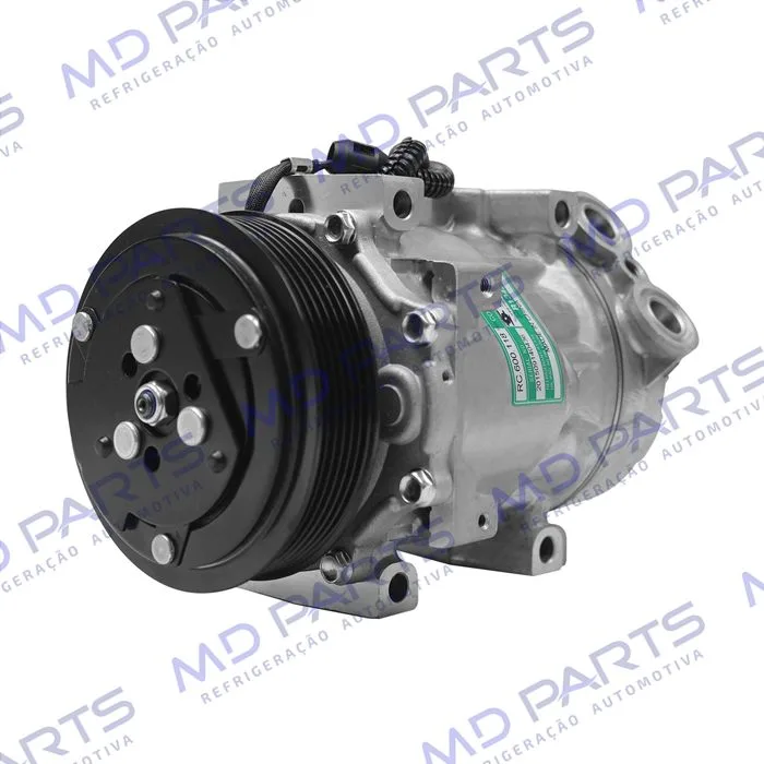 Compressor Sanden SD7V16 Citroën Picasso 2.0 2003> - 12 Volts Polia 6pk 123mm OEM: 6453KT / 1267 — foto 2
