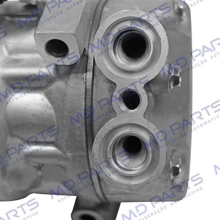 Compressor Sanden SD7V16 Citroën Picasso 2.0 2003> - 12 Volts Polia 6pk 123mm OEM: 6453KT / 1267 — foto 8
