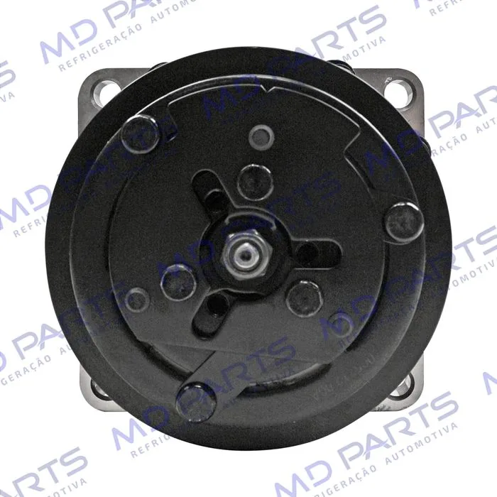 Compressor SANDEN Original 175cc 4742 AA7H15AA 8 Orelhas Descarga e Sucção Traseira O´ring - 24 Volts Polia 2A 125mm — foto 3