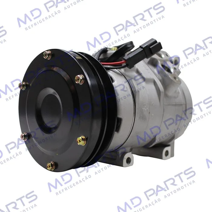 Compressor Modelo Denso 10S17C Máquina Caterpillar 310/320-BL - 24 Volts Polia Canal 1A 135mm OEM: 245-7781/ 176-1895/ 201-3837 — foto 2
