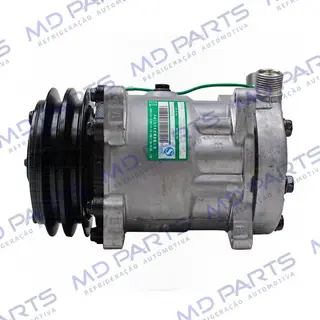 Compressor SANDEN Original 4741 AA7H15AA 8 Orelhas 200cc - 24 Volts Polia 2A 125mm