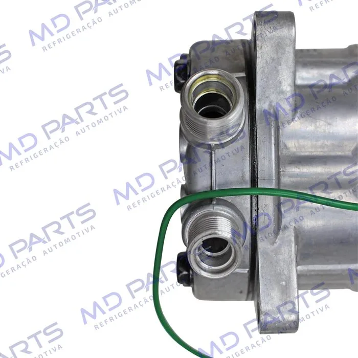 Compressor SANDEN Original 4741 AA7H15AA 8 Orelhas 200cc - 24 Volts Polia 2A 125mm — foto 8