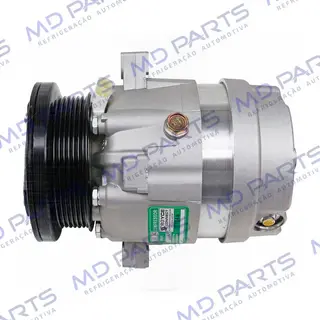 Compressor Modelo V5 Chevrolet Omega 2.2 4c. 1995 Até 1998 R134a - 12 Volts Polia 6pk 106mm OEM:1135143