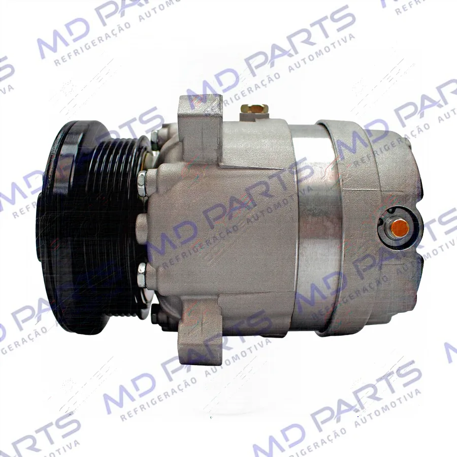 Compressor Modelo V5 Chevrolet Omega Motor 4.1 6c. 1995 Até 1998 R134a - 12 Volts Polia 6pk 106mm OEM: 1135502