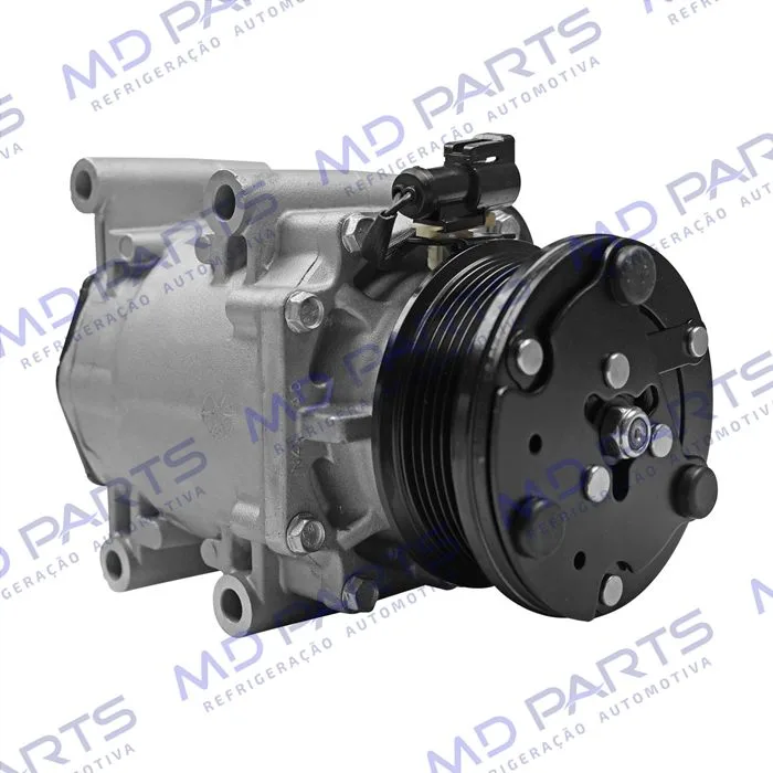 Compressor Ford Focus 2007> Motor Duratec - 12 Volts Polia 6pk 95mm — foto 4