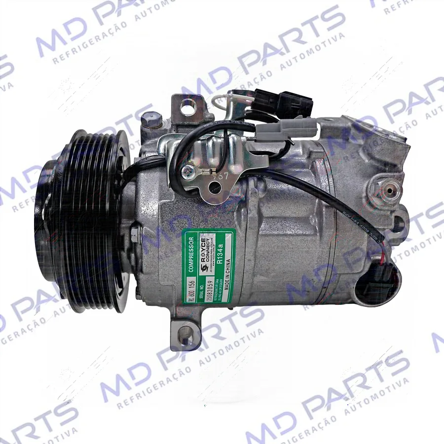 Compressor Modelo Sanden EPXC14 Nissan Sentra 2022> Motor 2.0 - 12 Volts Polia 6PK OEM: 9260006LX0A/ BU000A/ 1224112100