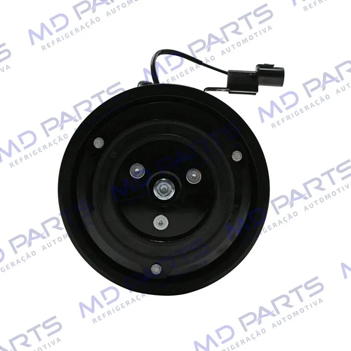 Compressor Modelo Halla Hyundai Vera Cruz 3.0 V6/ Santa Fé 2.7 12 Válvulas/ Azera/ Kia Sorento 2007 Até 2009 - 12 Volts Polia 6pk 124mm — foto 3