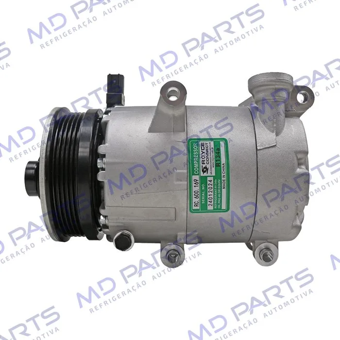 Compressor Ford Focus 2008> Motor Sigma / Volvo C30 - 12 Volts Polia 5pk 116mm