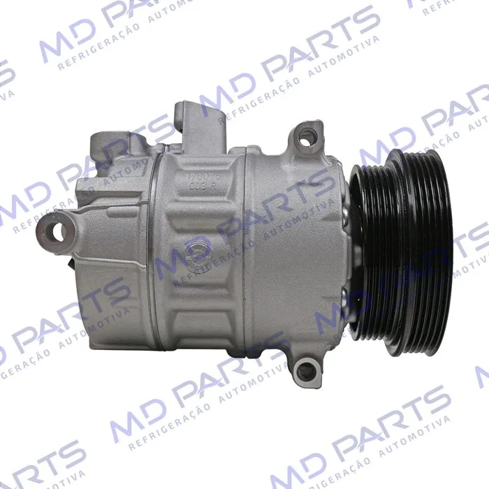 Compressor Modelo Sanden Polia Dupla Volkswagen Jetta 2.5 2006 Até 2010 - 12 Volts — foto 5
