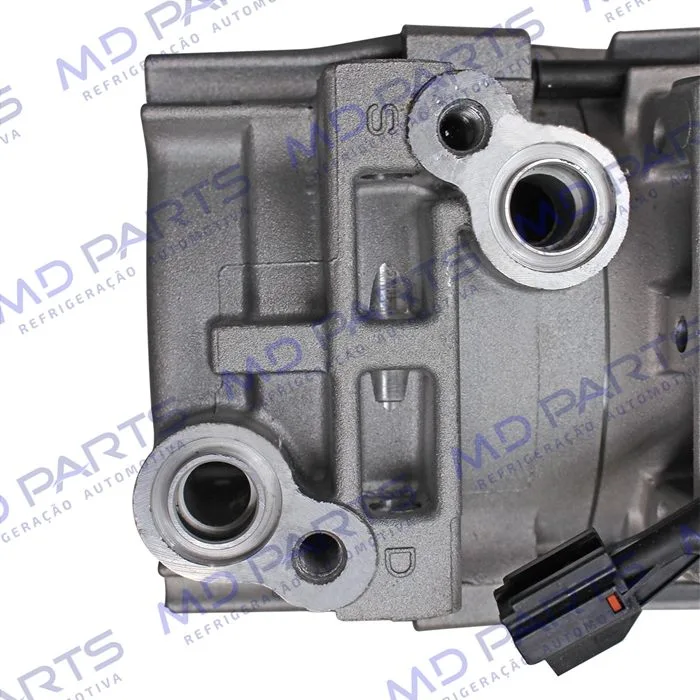 Compressor Modelo Halla HS18 Kia Sorento EX / LX V6 3.5L Mês 06 de 2002 a Mês 08 de 2006 - 12 Volts Polia 4pk 117mm — foto 8