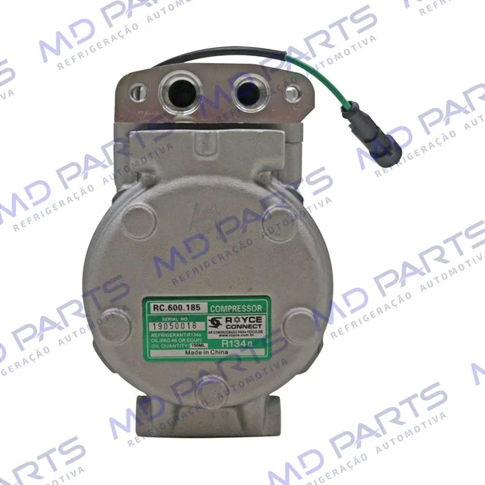 Compressor Caminhão Fiat Iveco Stralis/ Eurostar 10PA17 - 24 Volts Polia 4pk 115mm OEM: 504385146/ 99488569 — foto 7