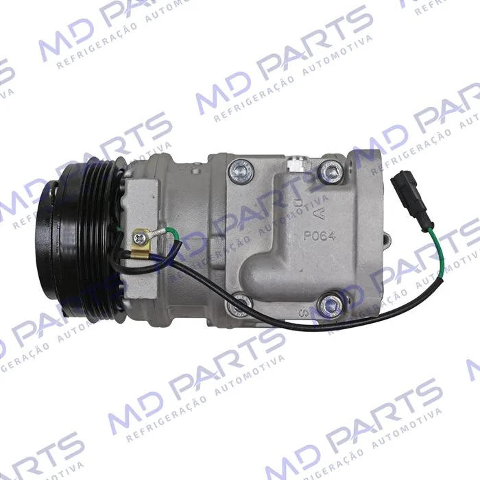 Compressor Caminhão Fiat Iveco Stralis/ Eurostar 10PA17 - 24 Volts Polia 4pk 115mm OEM: 504385146/ 99488569 — foto 9