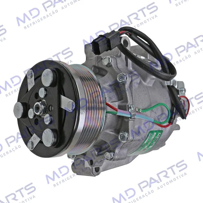 Compressor Honda CRV 2.0 2007 Até 2010 / New Civic 2011 - 12 Volts Polia 7pk 106mm — foto 2