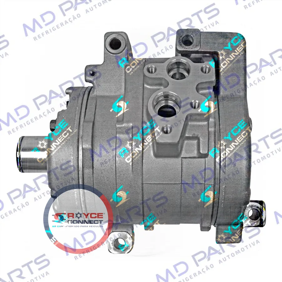 Compressor Denso 10S15 S/ Embreagem New Honda Civic 2007 Até 2012 EXS / LXS