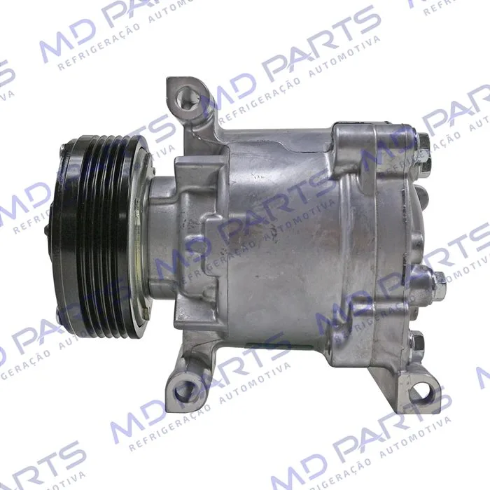 Compressor Fiat Grand Siena Tetrafuel 2013 Até 2016 / Bravo T-Jet - 12 Volts Polia 5pk 95mm OEM: 51873922