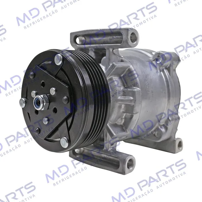 Compressor Fiat Grand Siena Tetrafuel 2013 Até 2016 / Bravo T-Jet - 12 Volts Polia 5pk 95mm OEM: 51873922 — foto 2
