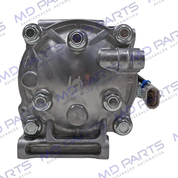 Compressor Fiat Grand Siena Tetrafuel 2013 Até 2016 / Bravo T-Jet - 12 Volts Polia 5pk 95mm OEM: 51873922 — foto 7
