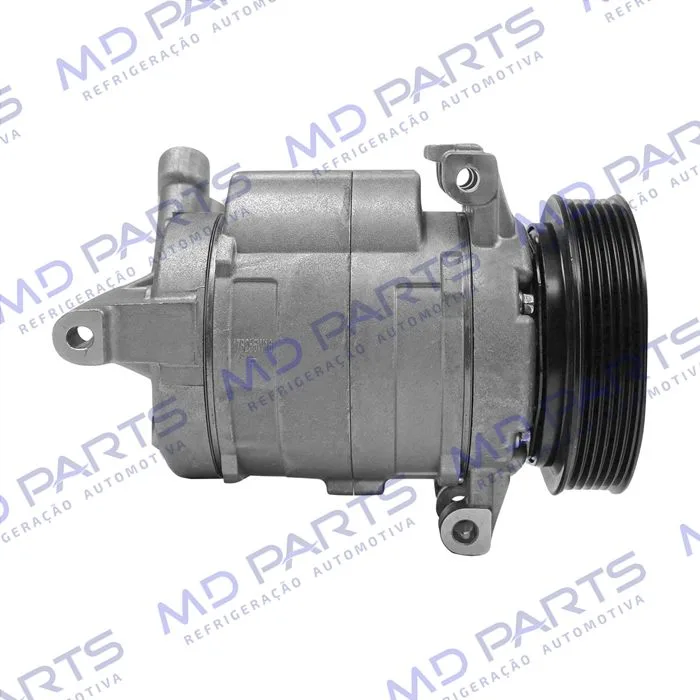 Compressor Chevrolet Cruze Motor 1.8 2012 Até 2016 - 12 Volts Polia 6pk 120mm — foto 5