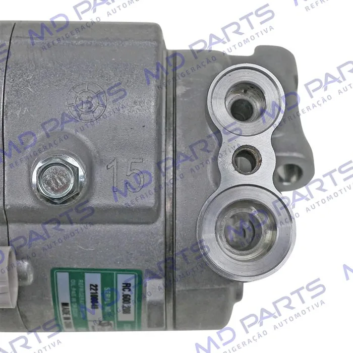 Compressor Chevrolet Cruze Motor 1.8 2012 Até 2016 - 12 Volts Polia 6pk 120mm — foto 9