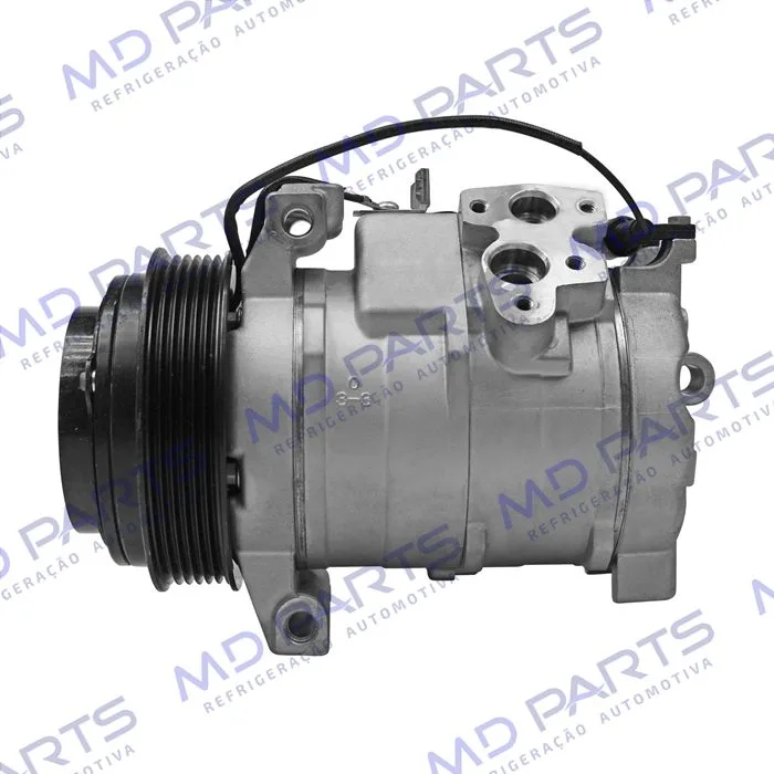 Compressor Modelo Denso 10S17C Mercedes Benz Sprinter 313/ 413 - 12 Volts Polia 6pk 120mm OEM: A0002343511