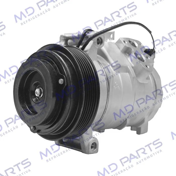 Compressor Modelo Denso 10S17C Mercedes Benz Sprinter 313/ 413 - 12 Volts Polia 6pk 120mm OEM: A0002343511 — foto 2