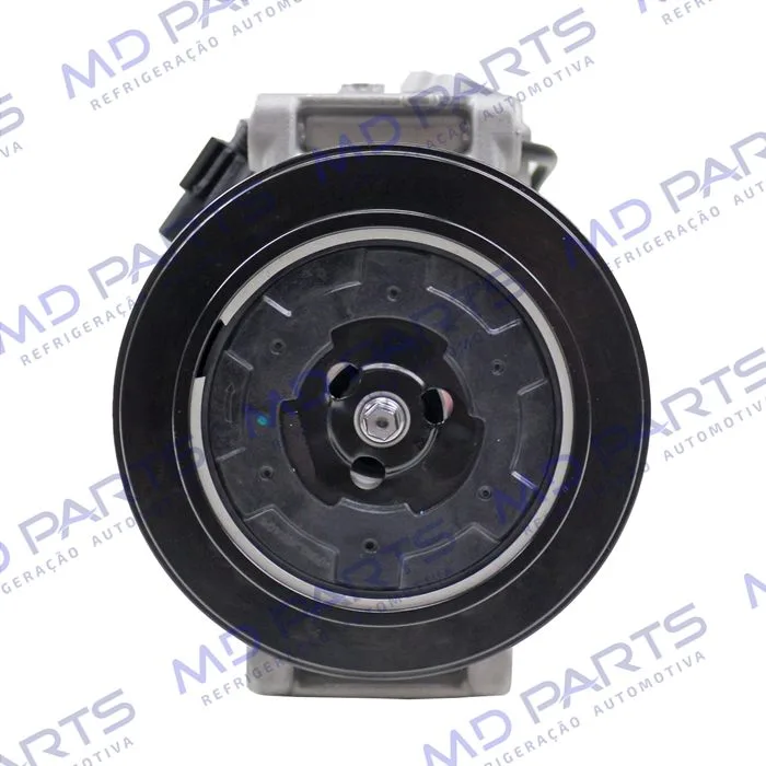 Compressor Modelo Denso 7SEU17C-PV7 Mercedes Benz Sprinter Lado Esquerdo Do Motor 2013 Até 2018/ C180/C200 2013 Até 2015/ Land Rover Discovery 3 2005/ Touareg V8/ Porsche Panamera - 12 Volts Polia 7pk 120mm — foto 3