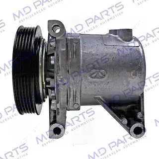 Compressor Modelo Calsonic Fiat Palio/Uno Fire 2006>/ Novo Uno 2011 Até 2014 - 12 Volts Polia 5pk 115mm OEM: 51786321