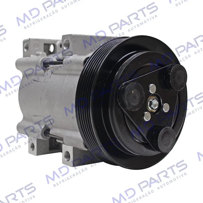 Compressor Fic Ford FS10 / FX15 Ranger / Fiesta / Ka / Escort / Mondeo R134a - 12 Volts Polia 6pk 144mm — foto 4