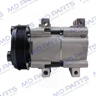 Compressor Fic Ford Ranger Diesel 3.0 até 2012 / Mustang / Troller 3.0 - 12 Volts Polia 6pk 130mm