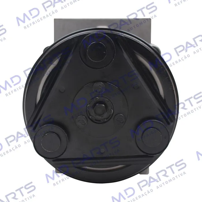Compressor Fic Ford Ranger Diesel 3.0 até 2012 / Mustang / Troller 3.0 - 12 Volts Polia 6pk 130mm — foto 3